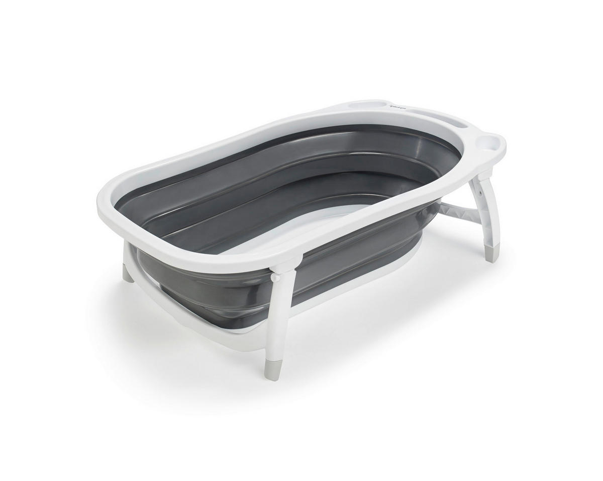 KADICA ZA BEBE  BASIC BEST  - siva/bela, Osnovno, plastika (80/47,5/23cm) - My Baby Lou