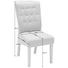 STUHL Webstoff Eiche massiv Beige, Eichefarben - Eichefarben/Beige, KONVENTIONELL, Holz/Textil (45/99/66cm) - Venda
