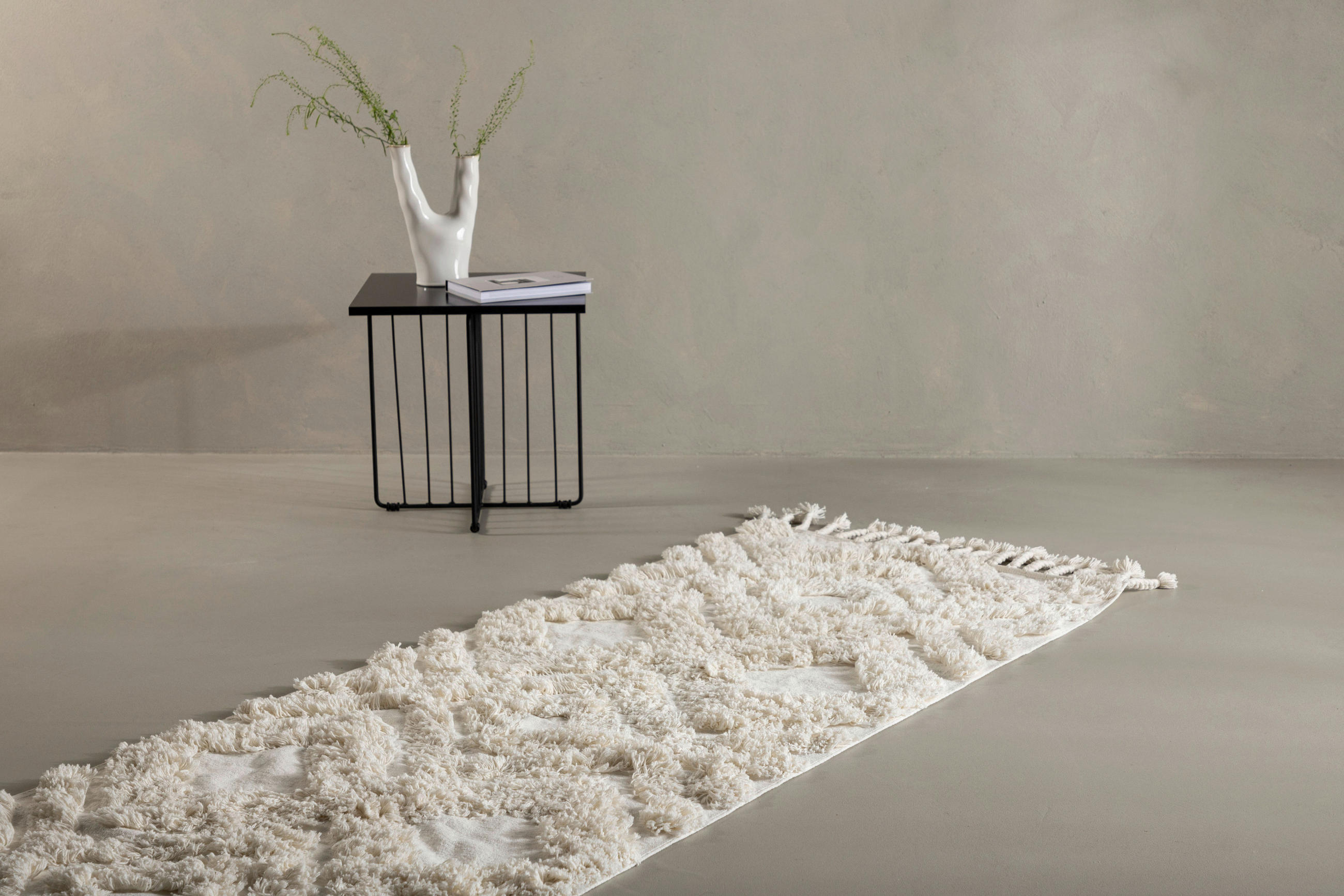 RYAMATTA 200/70 cm  - vit, Lifestyle, textil (200/70cm) - P & B