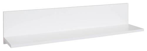 STENSKI REGAL bela - bela, Trend, leseni material/les (94,7/20,00/19,6cm) - My Baby Lou