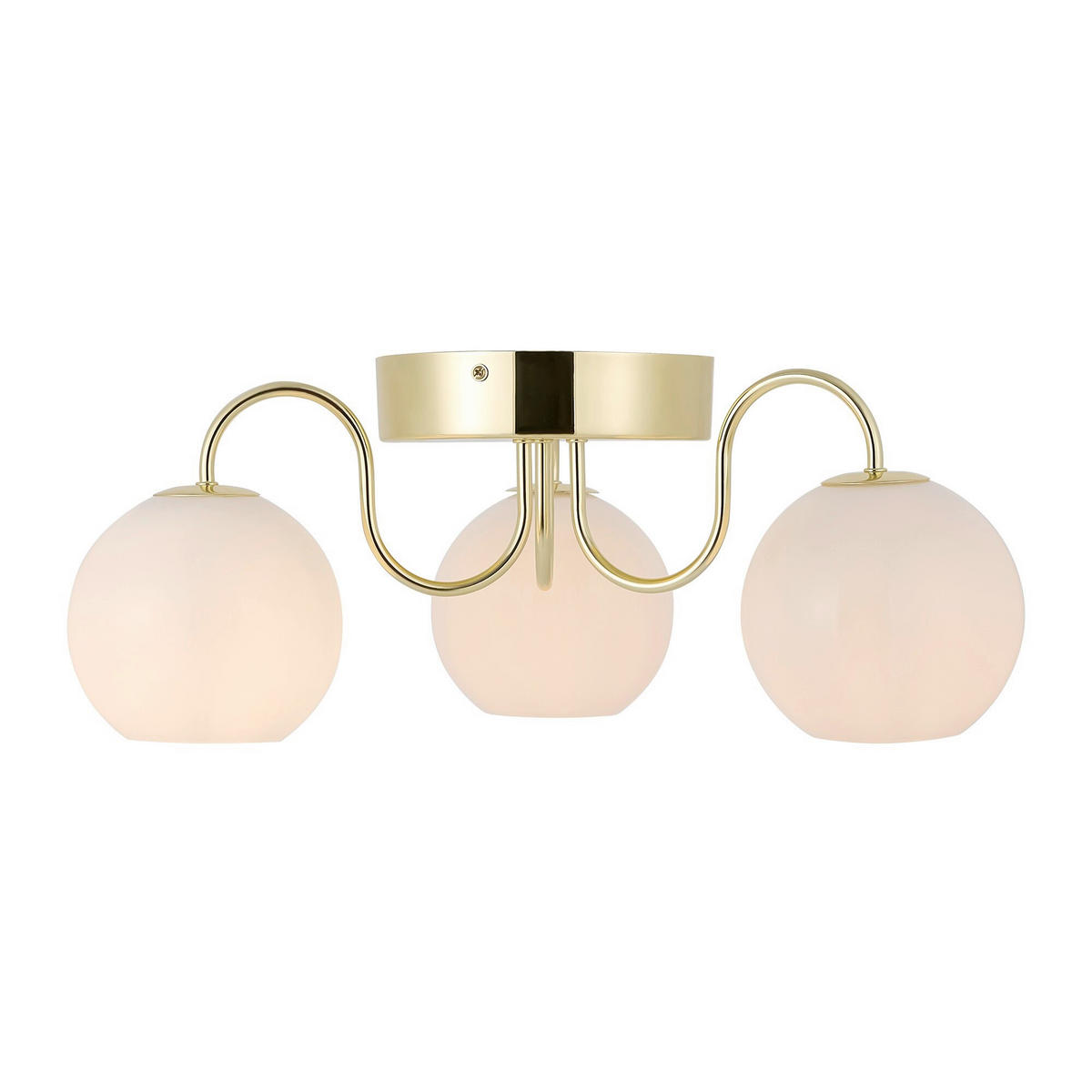 DECKENLEUCHTE Franca 18/46.2/46.2 cm  - Messingfarben, Design, Metall (18/46.2/46.2cm) - Nordlux