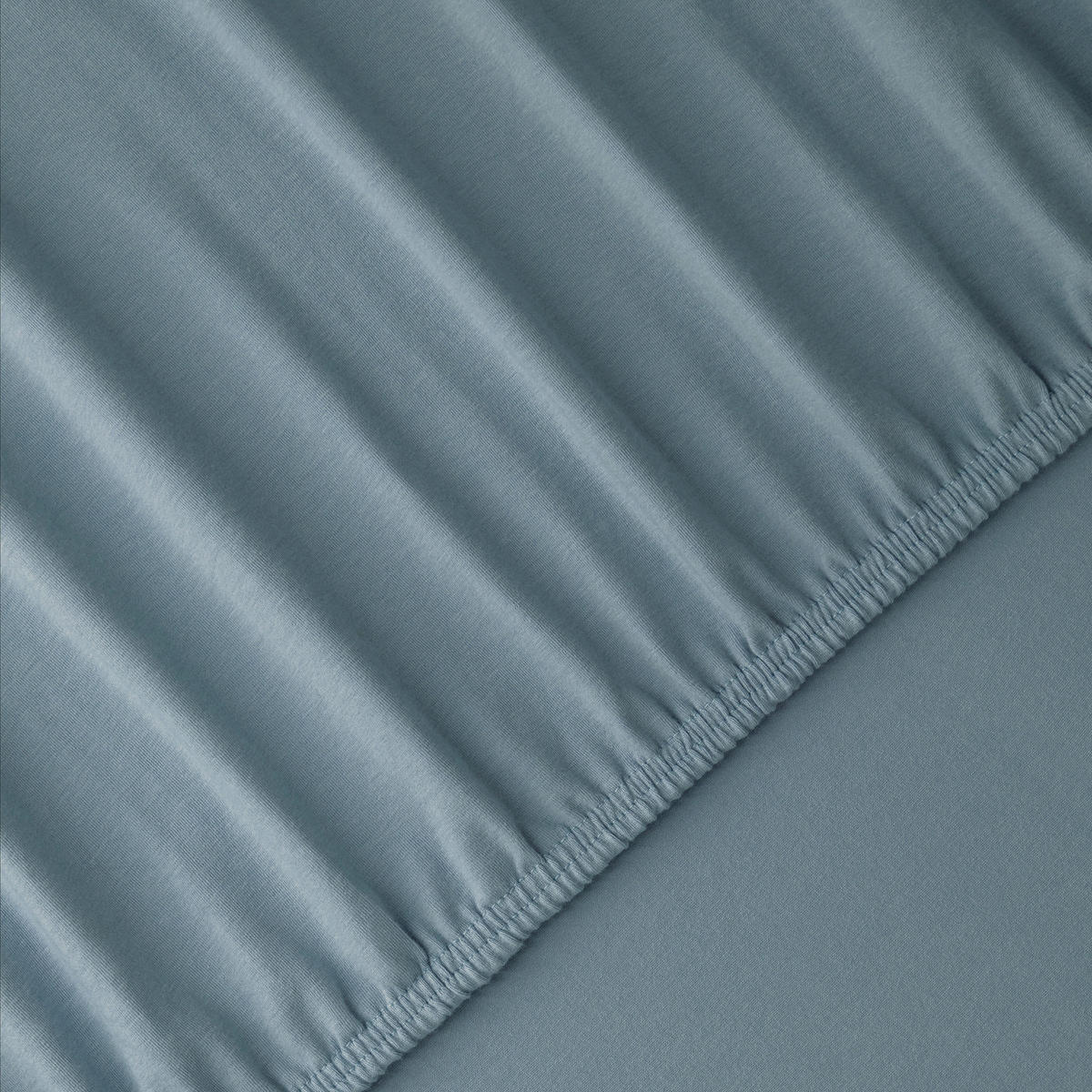 SPANNLEINTUCH 180-200/200-220 cm Jersey  - Blaugrau, Basics, Textil (180-200/200-220cm) - Florella