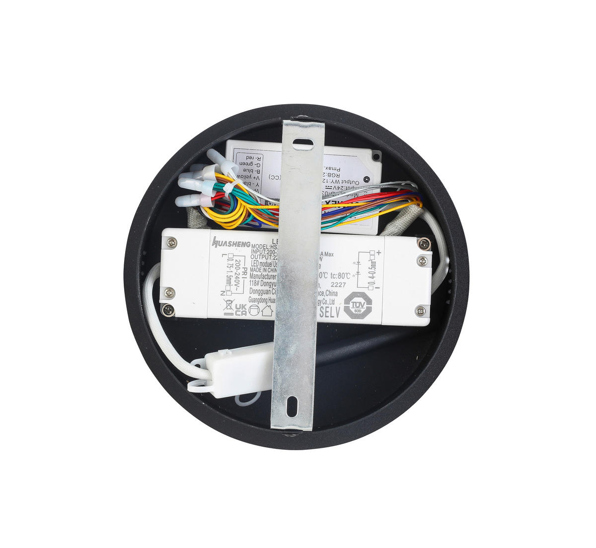 LED-STRAHLER 128/17/14 cm   - Schwarz, LIFESTYLE, Kunststoff/Metall (128/17/14cm) - Novel