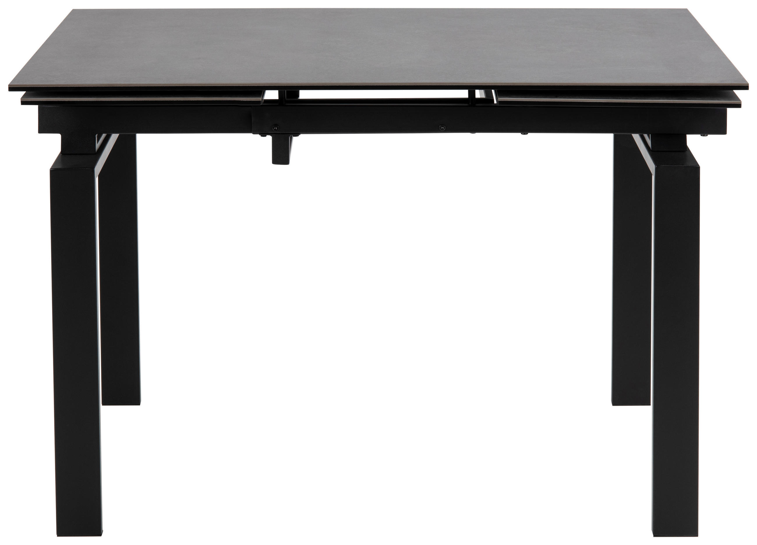 JEDILNA MIZA, črna  - črna, Konvencionalno, kovina/keramika (120/85/76cm) - Livetastic