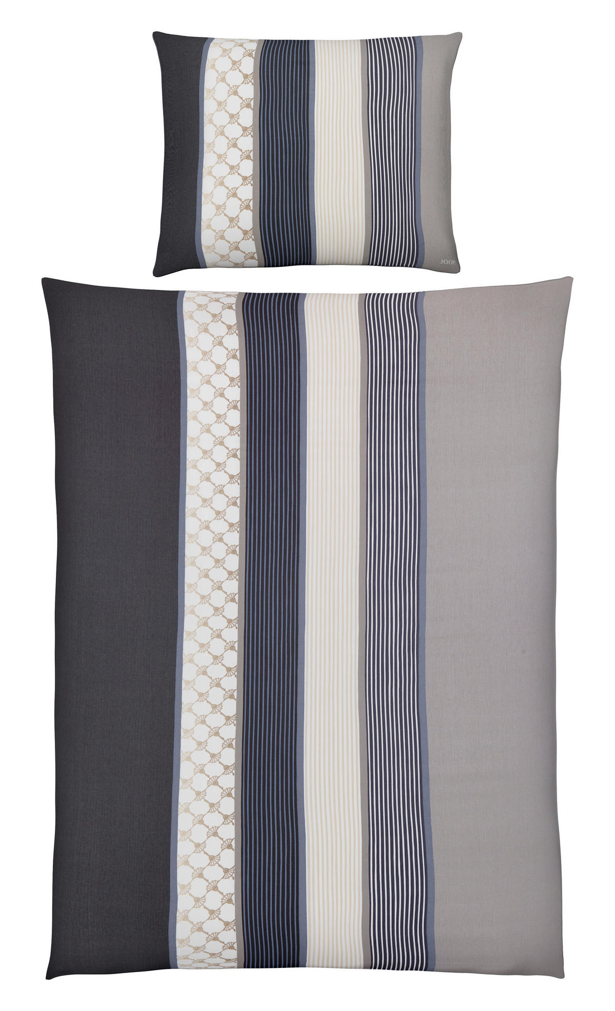 POVLEČENÍ, makosatén, antracitová, 140/200 cm  - antracitová, Design, textil/přírodní materiály (140/200cm) - Joop!
