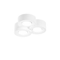 AUFBAULEUCHTE 26/27/7,3 cm   - Weiß, KONVENTIONELL, Naturmaterialien (26/27/7,3cm)