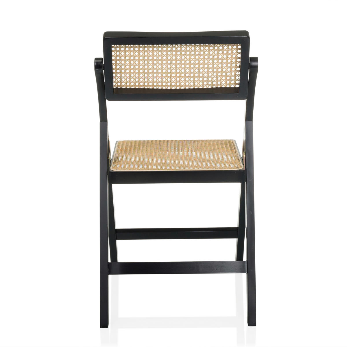 FÄLLSTOL i trä brun, svart  - brun/svart, Modern, trä (45,5/83,5/45cm) - MID.YOU