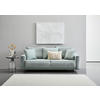 BÄDDSOFFA i manchester, sammet mintgrön  - mintgrön/svart, Modern, trä/textil (232/96/112cm) - MID.YOU