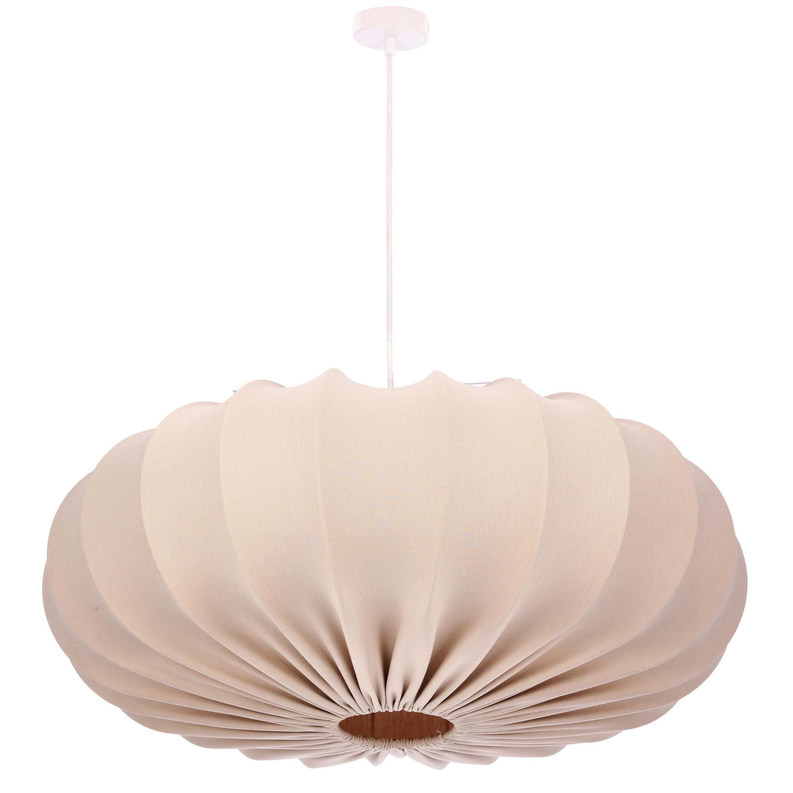 VISEČA NIHALNA SVETILKA  Caffe   66/66/120 cm         E27 - svetlo rjava/bela, Konvencionalno, kovina/umetna masa (66/66/120cm)