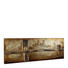 Abstraktes, Brücken, Städte BILD - Silberfarben/Goldfarben, Design, Holz/Kunststoff (160/55/7cm) - Monee
