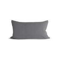 KOPFKISSENBEZUG 40/80 cm  - Anthrazit, KONVENTIONELL, Textil (40/80cm) - Irisette