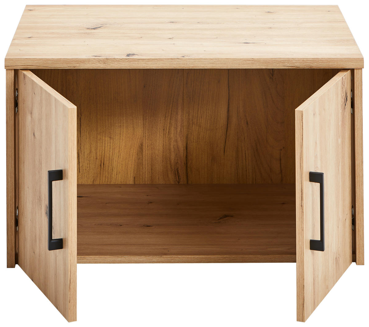 EXTENSIE LA DULAP in stejar Artisan  - stejar Artisan/negru, Basics, metal/material pe bază de lemn (72/43/54cm) - Xora