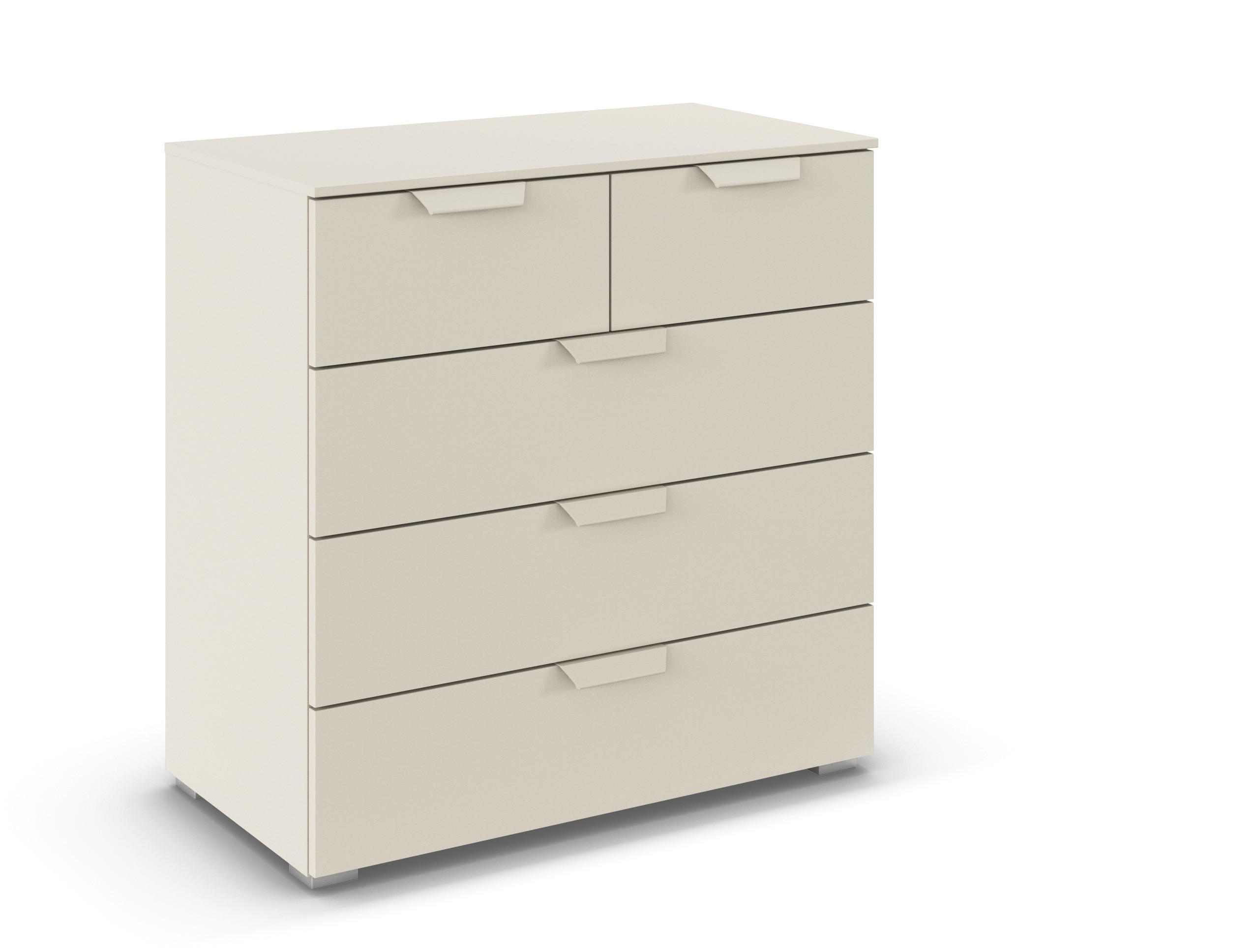 KOMMODE  in  - Champagner, Design, Holzwerkstoff/Metall (80/81cm) - Carryhome