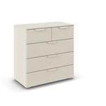 KOMMODE  in 80/81/42 cm  - Champagner, Design, Holzwerkstoff/Metall (80/81/42cm) - Xora