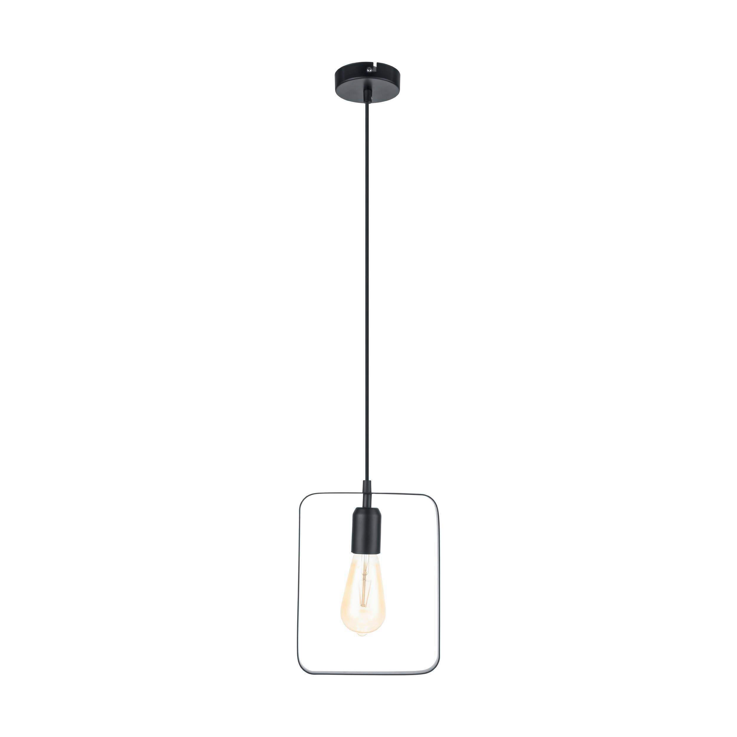 HÄNGELEUCHTE 20/9,5/110 cm   - Schwarz, Design, Metall (20/9,5/110cm) - Eglo