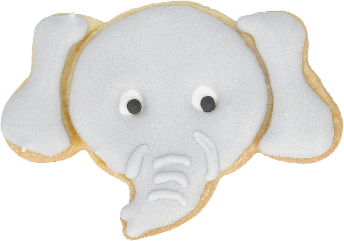 KEKSAUSSTECHFORM - Basics, Metall (6,5/4,7/2,5cm) - Birkmann