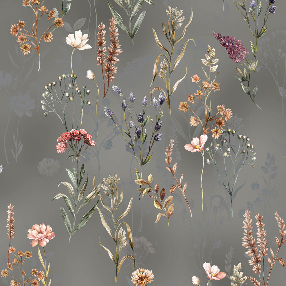 BETTWÄSCHE 3-teilig Luxury 140/200 cm  - Grau, Basics, Textil (140/200cm) - Estella