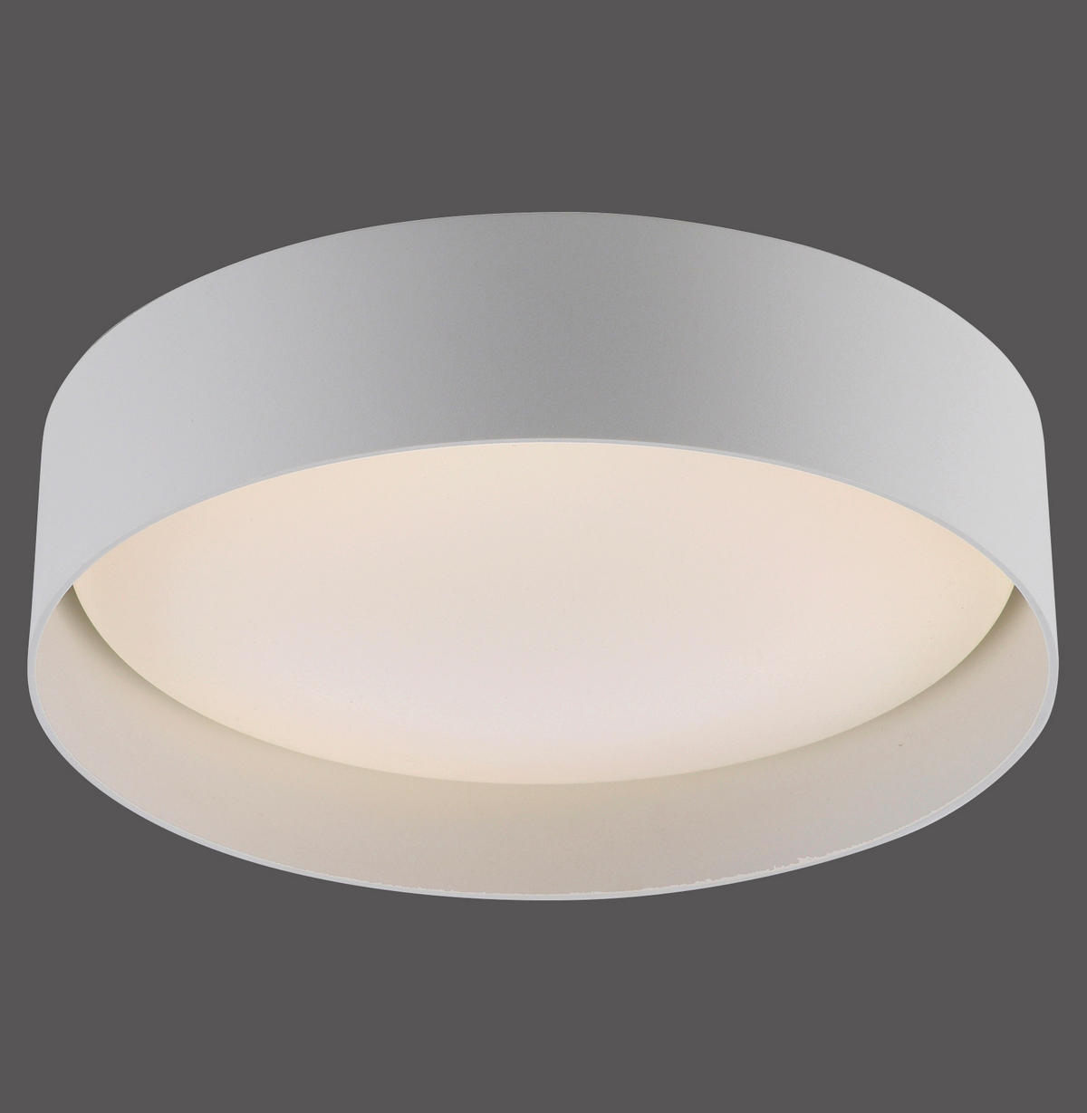 LED-DECKENLEUCHTE 28,5/28,5/7 cm   - Weiß, KONVENTIONELL, Kunststoff/Metall (28,5/28,5/7cm) - Schöner Wohnen