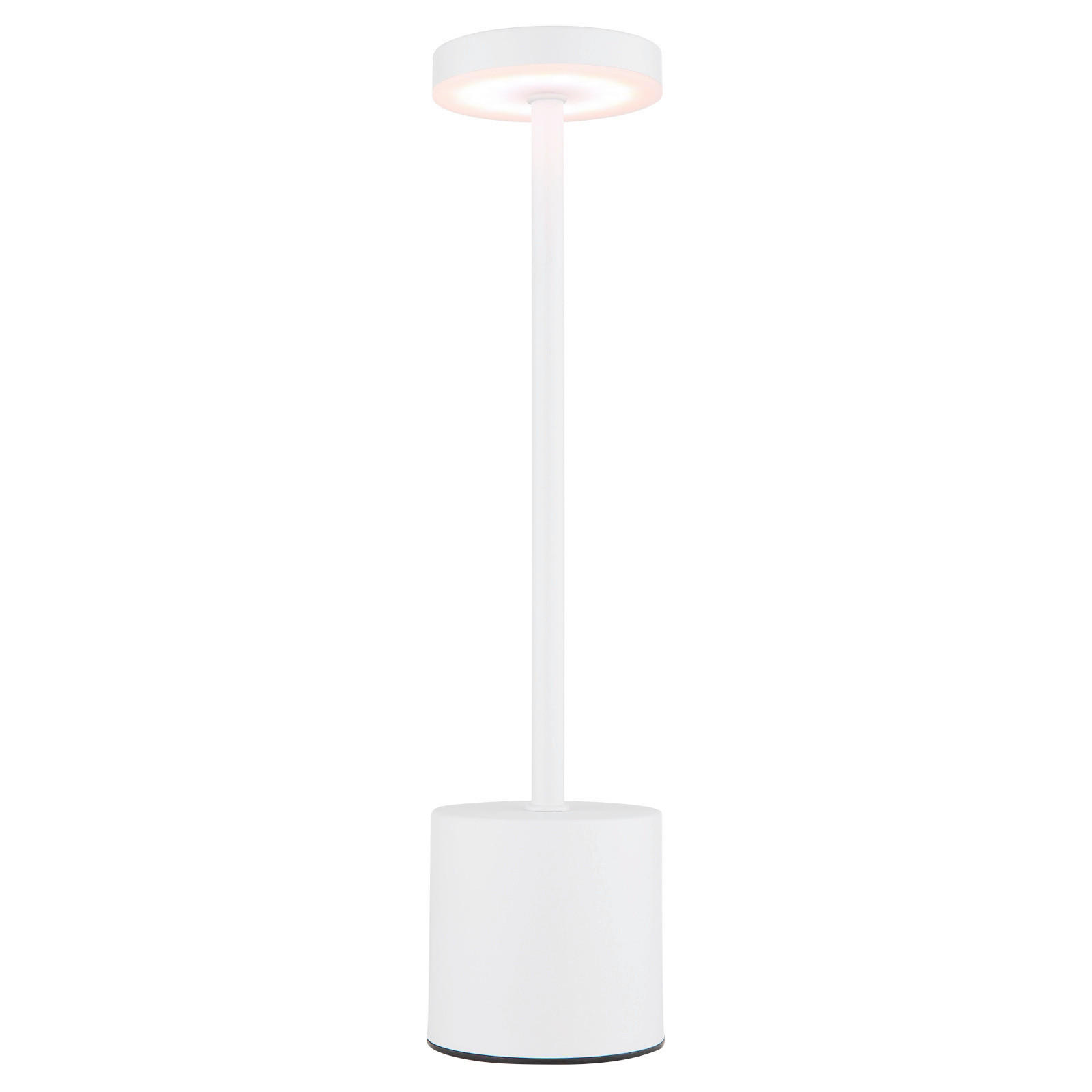 Veioză Cu Acumulator 8/34 cm    - alb, Basics, plastic/metal (8/34cm)