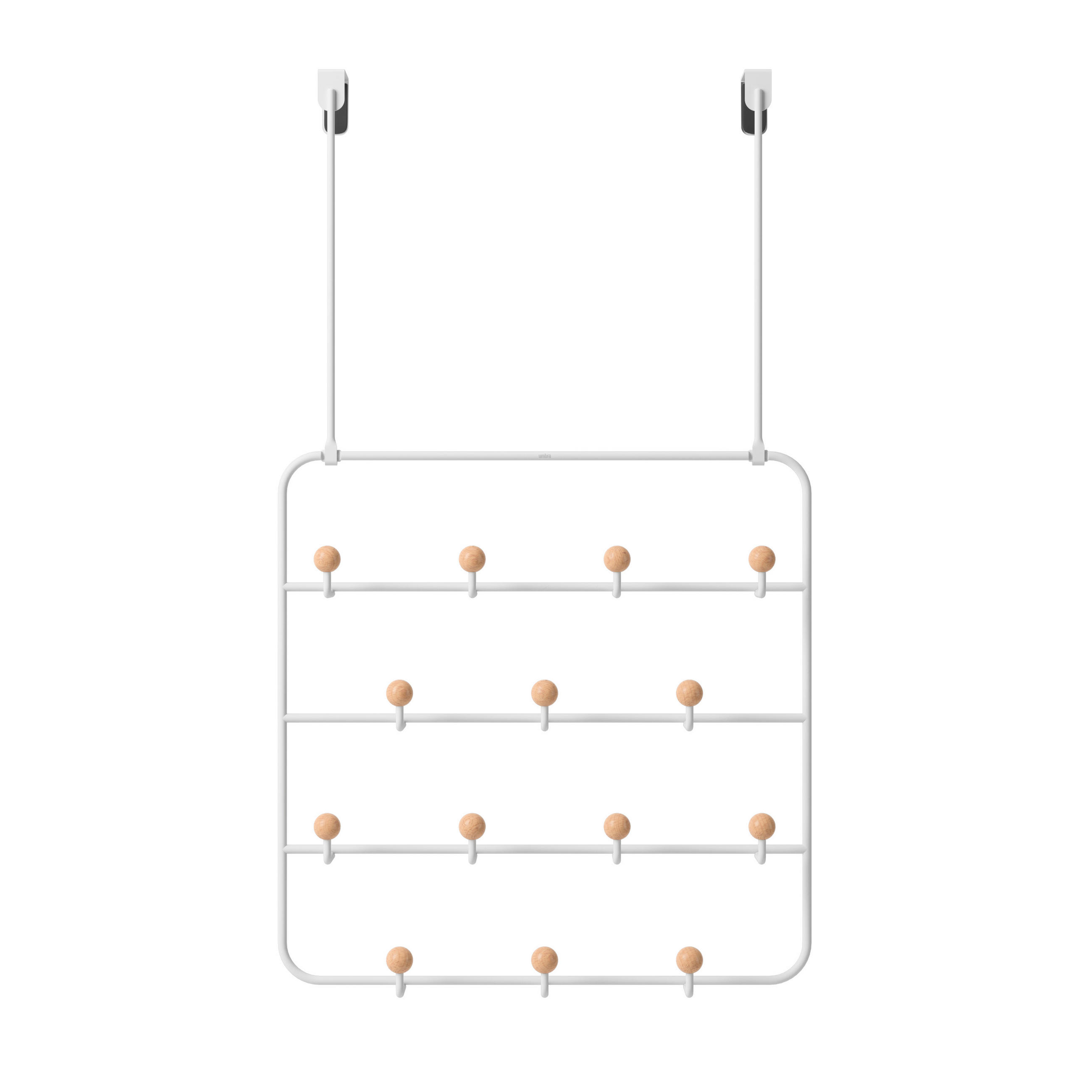 WANDGARDEROBE  in Weiß  - Weiß, Basics, Metall (36/60/9cm) - Umbra