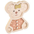 LED-DEKOLEUCHTE - Hellbraun/Naturfarben, Basics, Holzwerkstoff/Kunststoff (20/18/2,4cm) - My Baby Lou