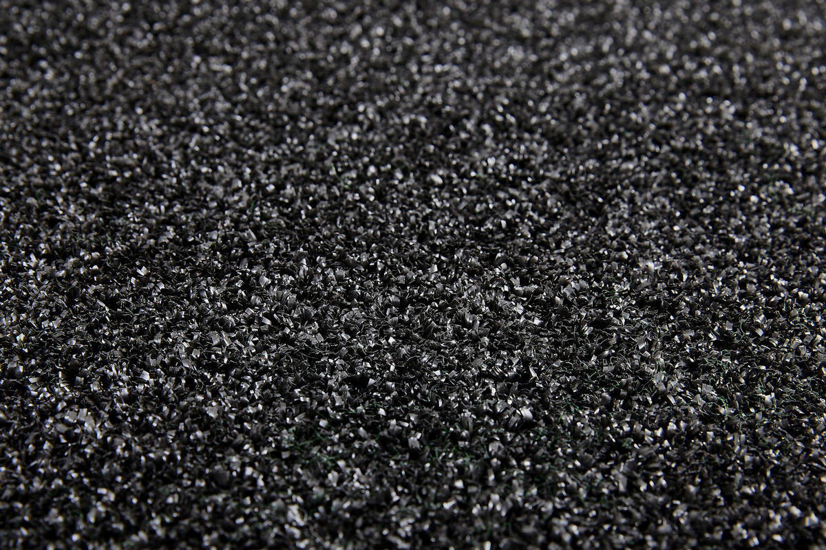 RASENTEPPICH - Schwarz, Basics, Kunststoff (100/200cm)