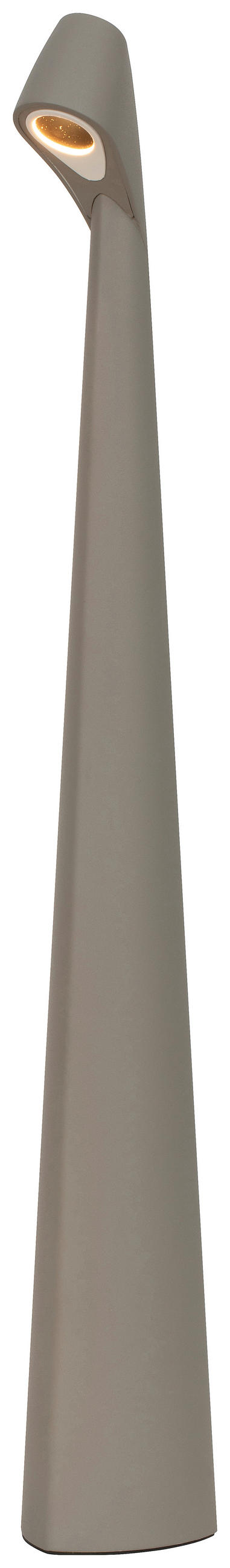 TISCHLEUCHTE - Grau, Trend, Metall (5/40cm) - Novel