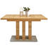 ESSTISCH Wildeiche furniert rechteckig Eichefarben - Edelstahlfarben/Eichefarben, Design, Holz (130(178)/90/75cm) - Moderano ESSTISCH Wildeiche furniert rechteckig Eichefarben - Edelstahlfarben/Eichefarben, Design, Holz (130(178)/90/75cm) - Moderano