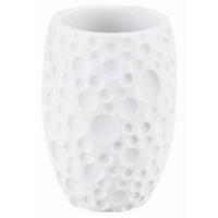 ZAHNPUTZBECHER Kunststoff  - Weiß, Design, Kunststoff (7,6/10,8cm) - Kleine Wolke