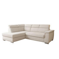 SAROKKANAPÉ textil bézs  - bézs, Basics, textil (203/260cm) - Carryhome