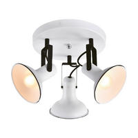 SPOTLÁMPA - fekete/fehér, Basics, fém (24/34/34cm)