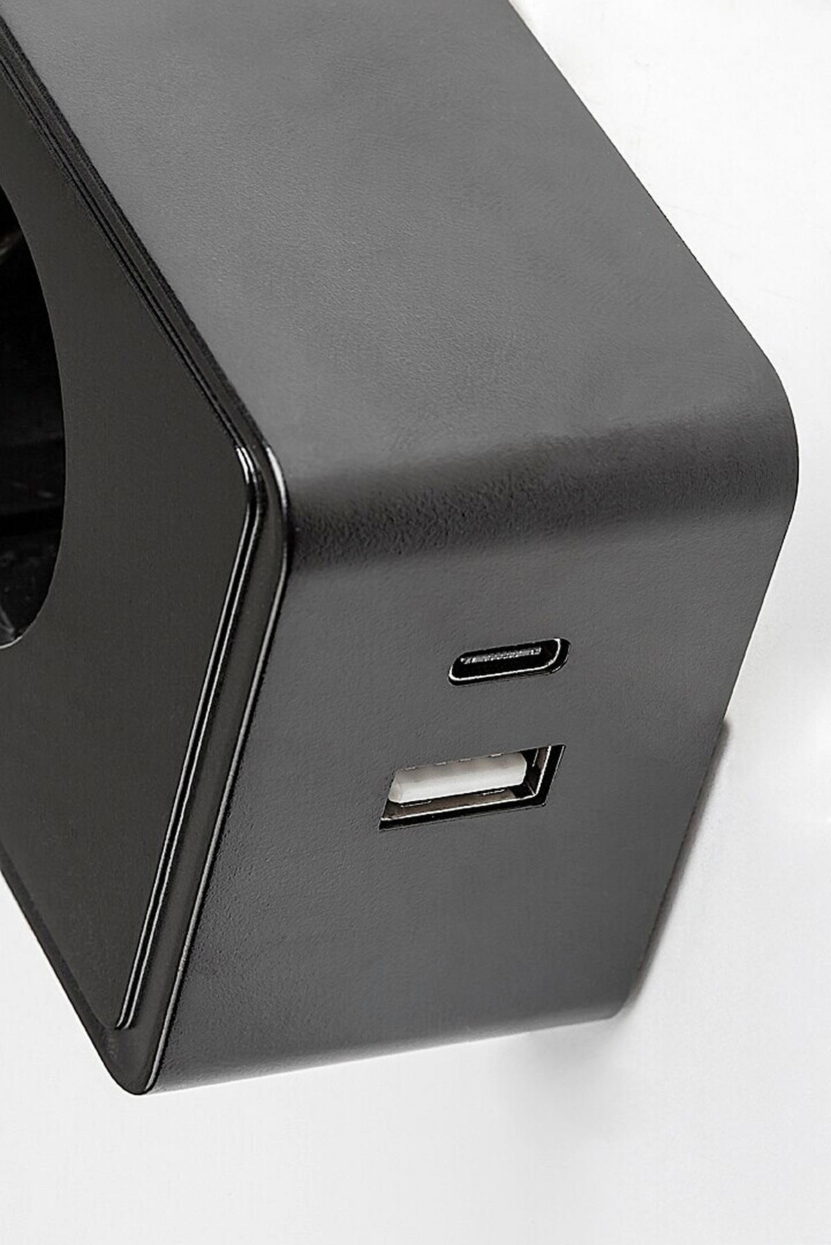 SVETILKA ZA VTIČNICO  TIVRO //3000, 4000, 6000 K// - črna, Basics, umetna masa (6/33.5cm)