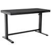 PSACÍ STŮL, černá, 120/60/72 cm - černá, Moderní, kov/kompozitní dřevo (120/60/72cm) - Livetastic