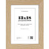 BILDERRAHMEN in Eichefarben  - Eichefarben, Basics, Holzwerkstoff (16,2/21,2/2,7cm)