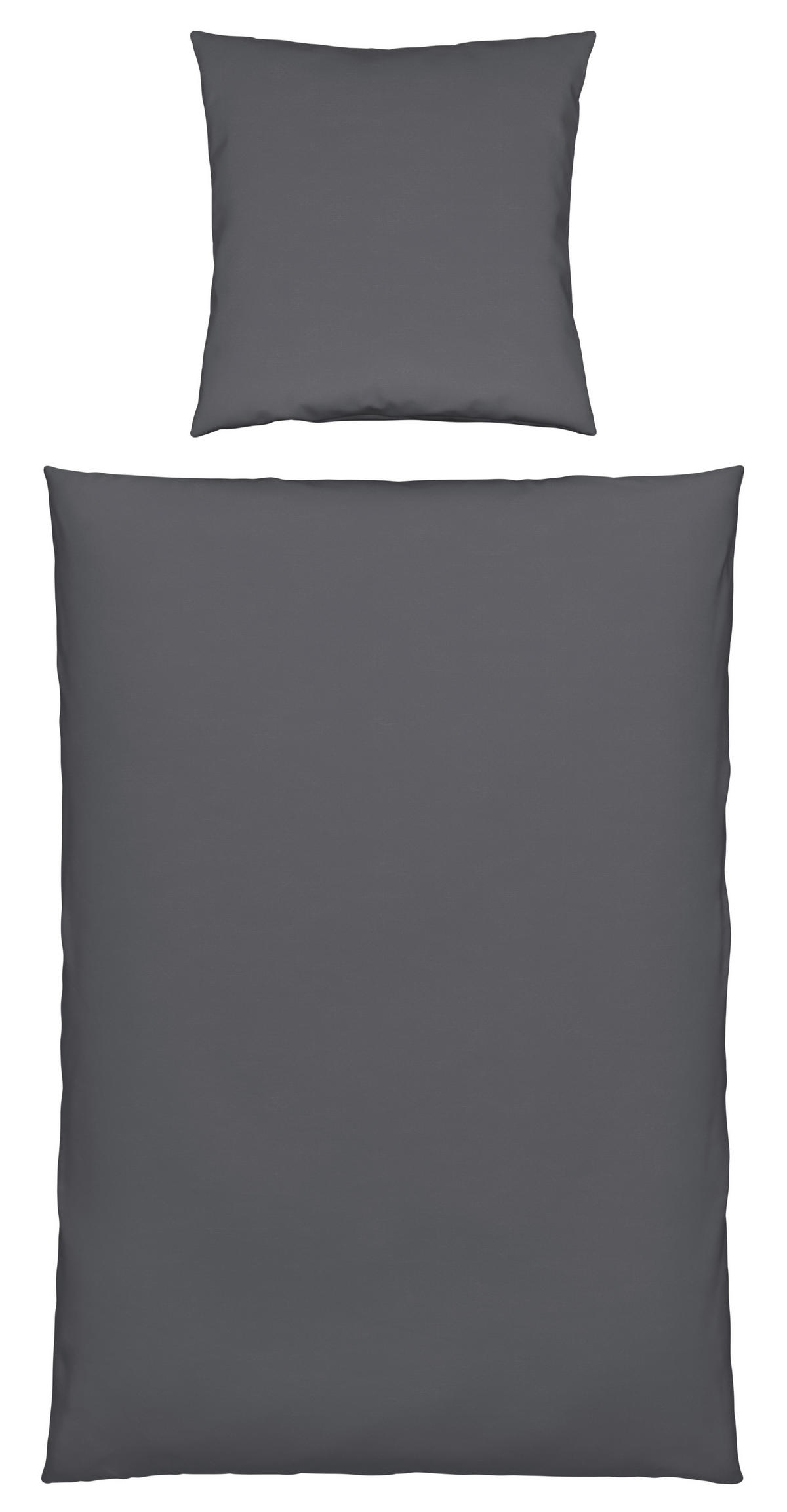POSTELJINA Lozana 135/200 cm tekstil antracit  - antracit, Konvencionalno, tekstil (135/200cm) - Novel