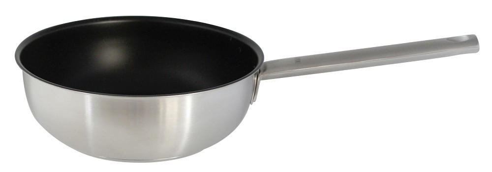 STIELKASSEROLLE Lafer  - Silberfarben, Basics, Metall (20cm) - Johann Lafer