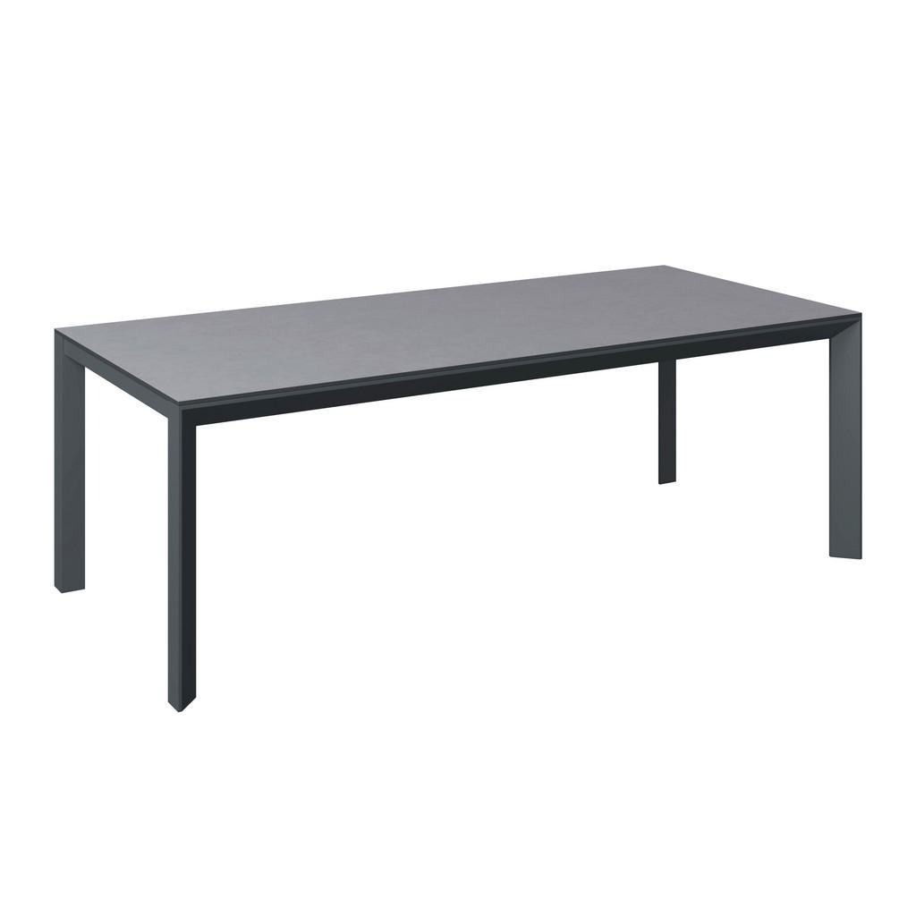 Amatio ZÁHRADNÝ STÔL, kov, plast, 220/100/75 cm