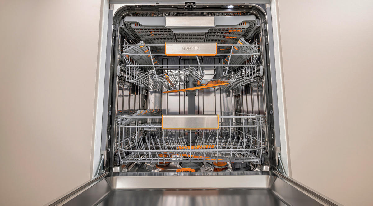 GESCHIRRSPÜLER GI673B90X  - Edelstahlfarben, Trend, Kunststoff/Metall (59,8/81,6/57,5cm) - Gorenje