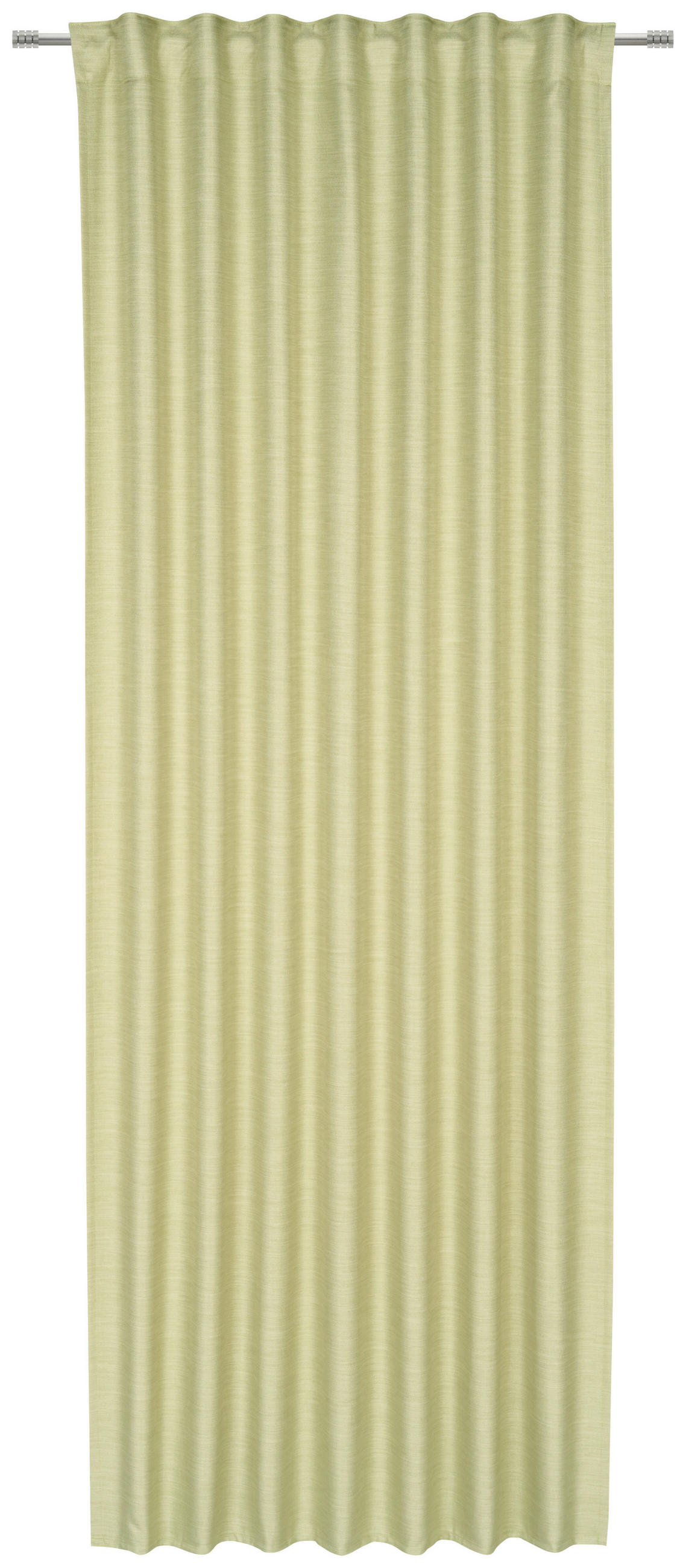 HOTOVÝ ZÁVĚS, neprůsvitné, 140/255 cm - limetková, Basics, textil (140/255cm) - Novel