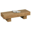 COUCHTISCH Akazie massiv 120/45/30 cm rechteckig Akaziefarben  - Akaziefarben, Design, Holz (120/45/30cm) - MID.YOU