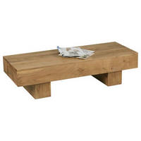 COUCHTISCH Akazie massiv 120/45/30 cm rechteckig Akaziefarben  - Akaziefarben, Design, Holz (120/45/30cm) - MID.YOU