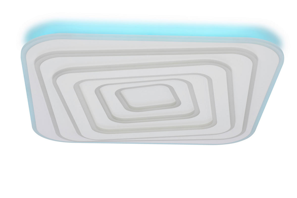 LED-TAKLAMPA 9.2 W 53/53/5,5 cm  - vit, Design, metall/plast (53/53/5,5cm) - Novel