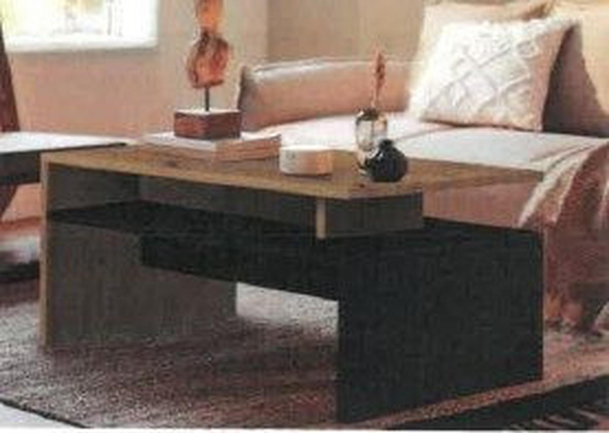 KLUB STOLIĆ antracit, hrast Artisan  drvni materijal  - hrast Artisan/antracit, Moderno, drvni materijal (92/47.5/50.5cm) - Ti'me