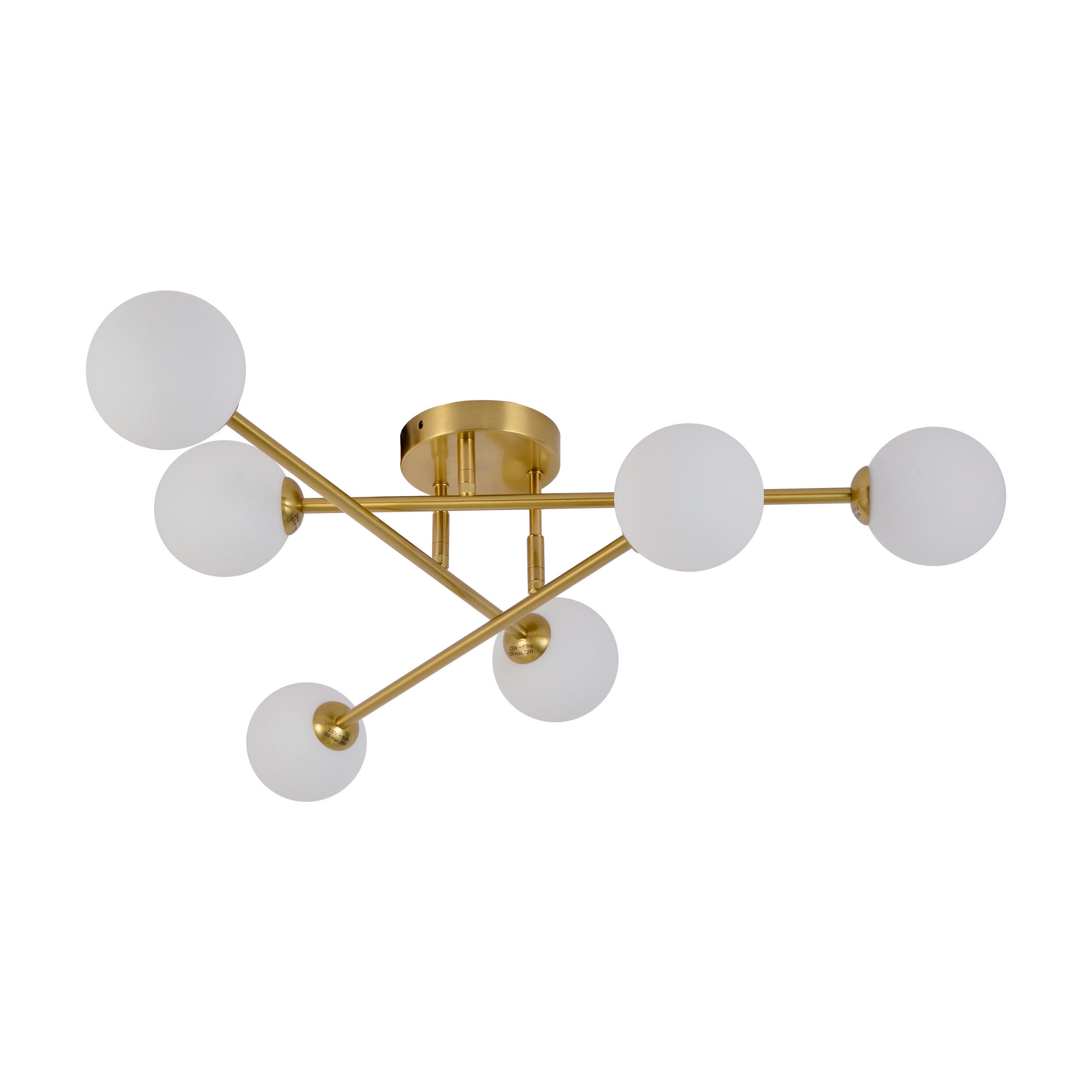 HÄNGELEUCHTE Dorado   - Goldfarben, KONVENTIONELL, Metall (65/60/20cm)