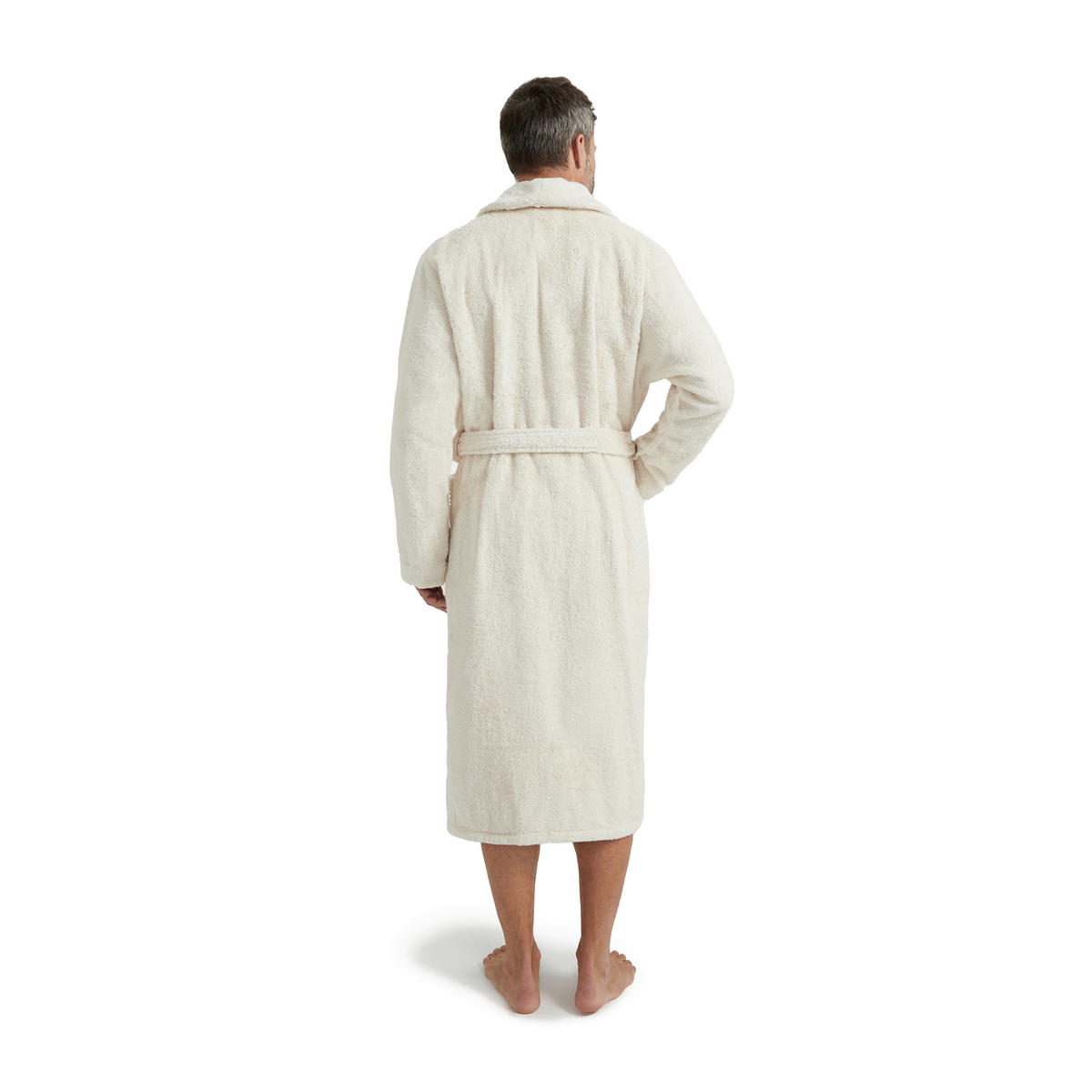 BADEMANTEL XL Unisex  - Naturfarben, Basics, Textil (XLnull) - Moeve