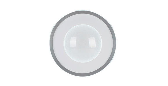 LED-DECKENLEUCHTE 40/9 cm   - Dunkelgrau/Transparent, Design, Kunststoff/Metall (40/9cm) - Novel