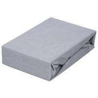 DJEČJA PLAHTA S GUMICOM  70/140 cm     - svijetlo siva, Basics, tekstil (70/140cm) - Patinio