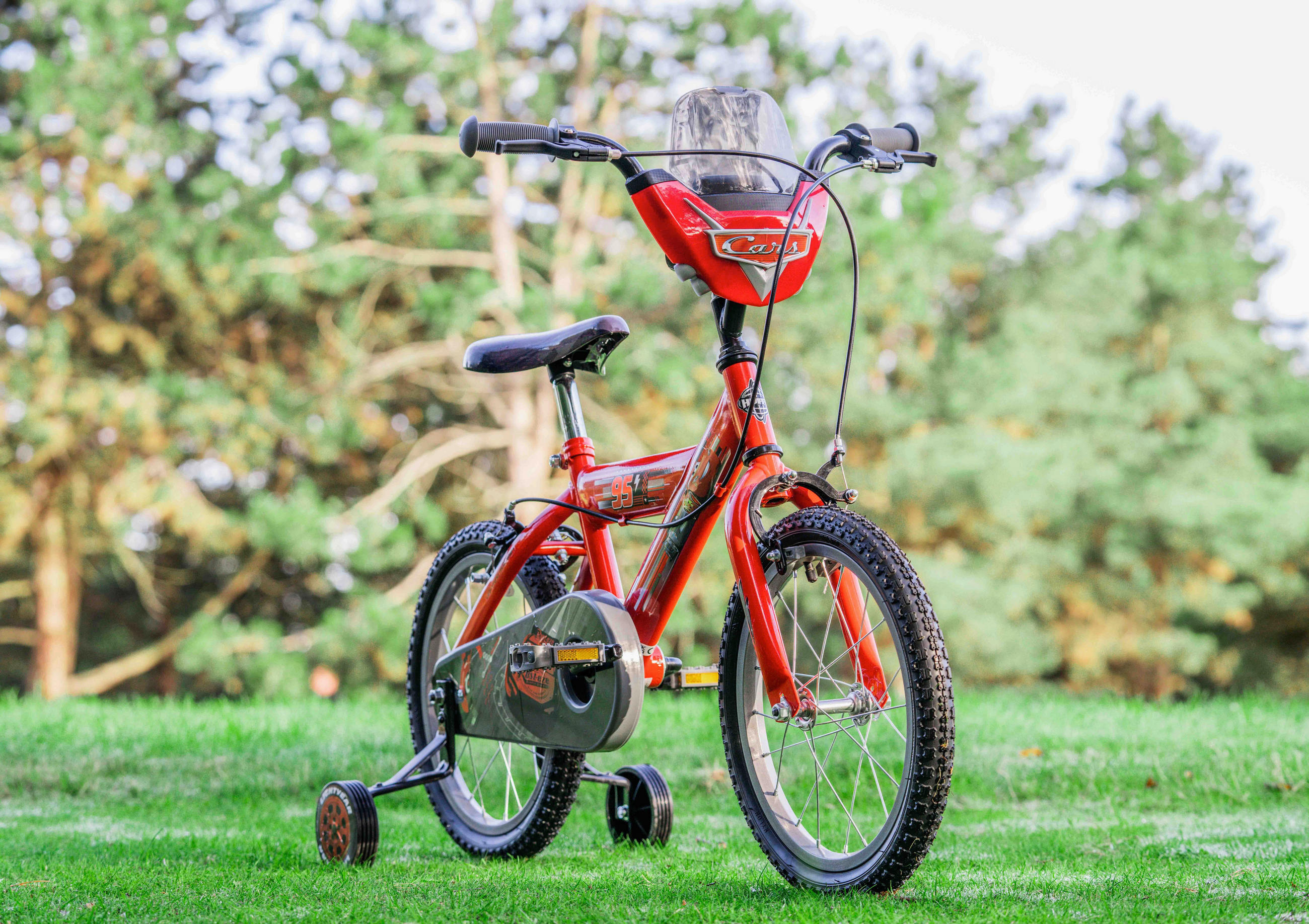 KINDERFAHRRAD 16 Zoll  - Rot, Basics, Metall (54/78,1/106cm)