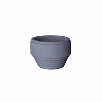 KERZENHALTER - Anthrazit, KONVENTIONELL, Stein (8,6/6,0cm) - Blomus