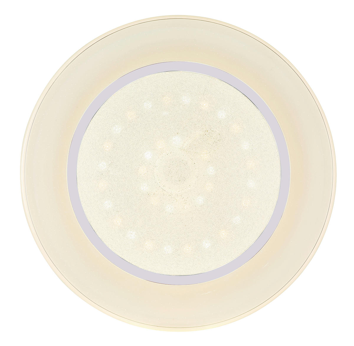 LED-TAKLAMPA 30 W 66/9 cm  - klar/vit, Basics, metall/plast (66/9cm) - Globo